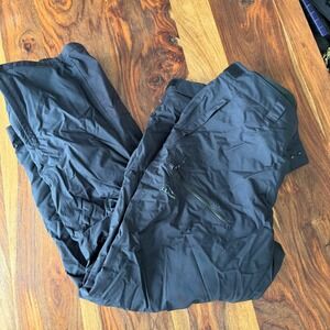 LLBean Womens 2X Plus Black Ski Snow Pants Insulated Waterproof Outdoor
